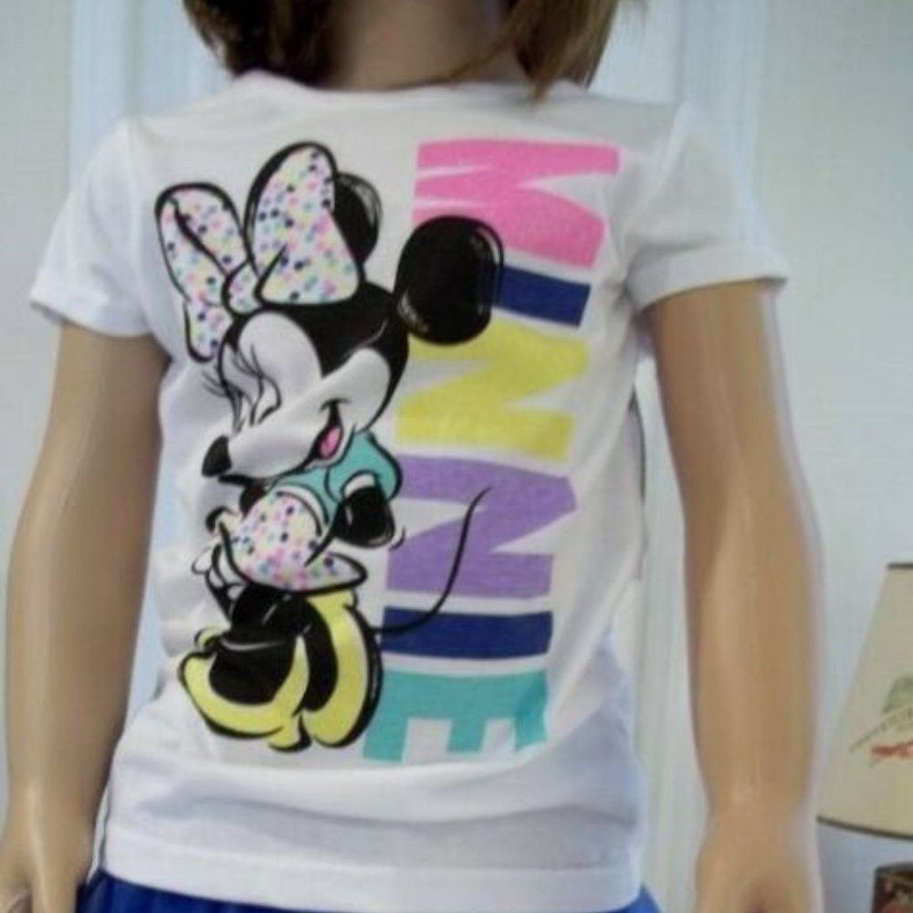 Disney Minnie Mouse 2pc Top & Skirt Set-Size: 4Toddler New With Tags